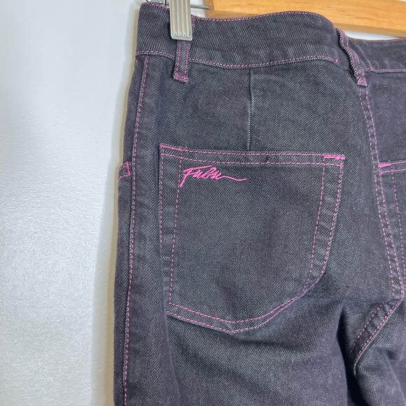 Vintage Y2K Fubu flare jeans purple contrast jeans 5 / 6 - Picture 5 of 8